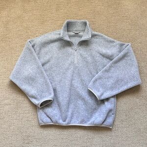 Aritzia Polar 1/4 Zip Sweater